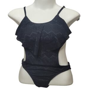 Black Lace Swimsuit Size Medium